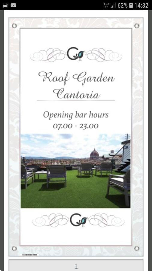 Hotel Cantoria Florencja Zewnętrze zdjęcie